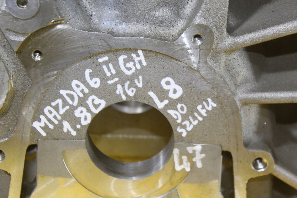 фото №16, Блок двигателя mazda 6 ii gh 1.8 v 16v l8