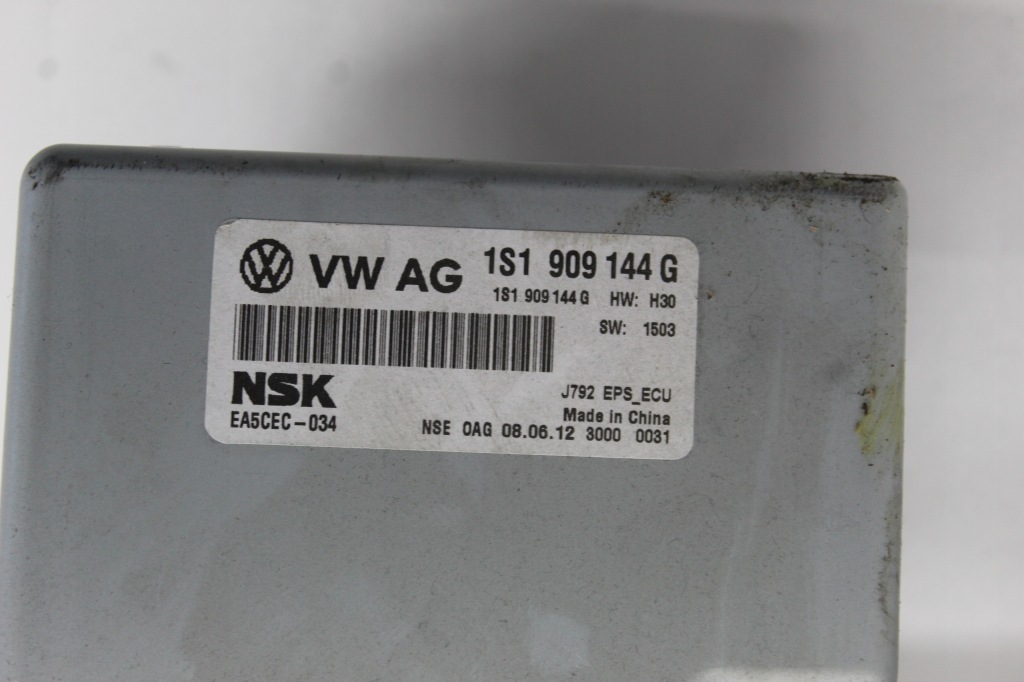 фото №8, Vw up усилитель электрический колонка замок зажигания 1s1423510r 1s1909144g