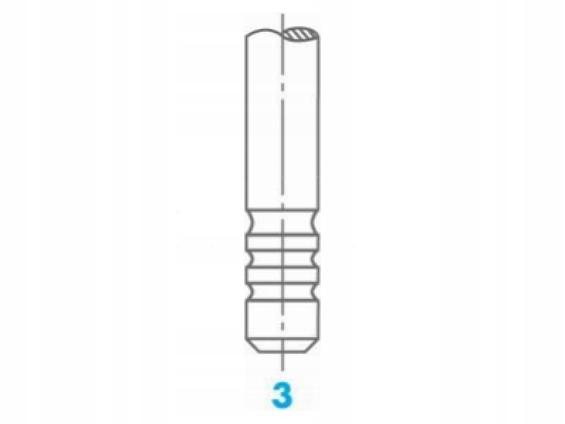 фото №2, Клапан впускний renault laguna ii 2.2 vel satis 2.2 avantime 2.2