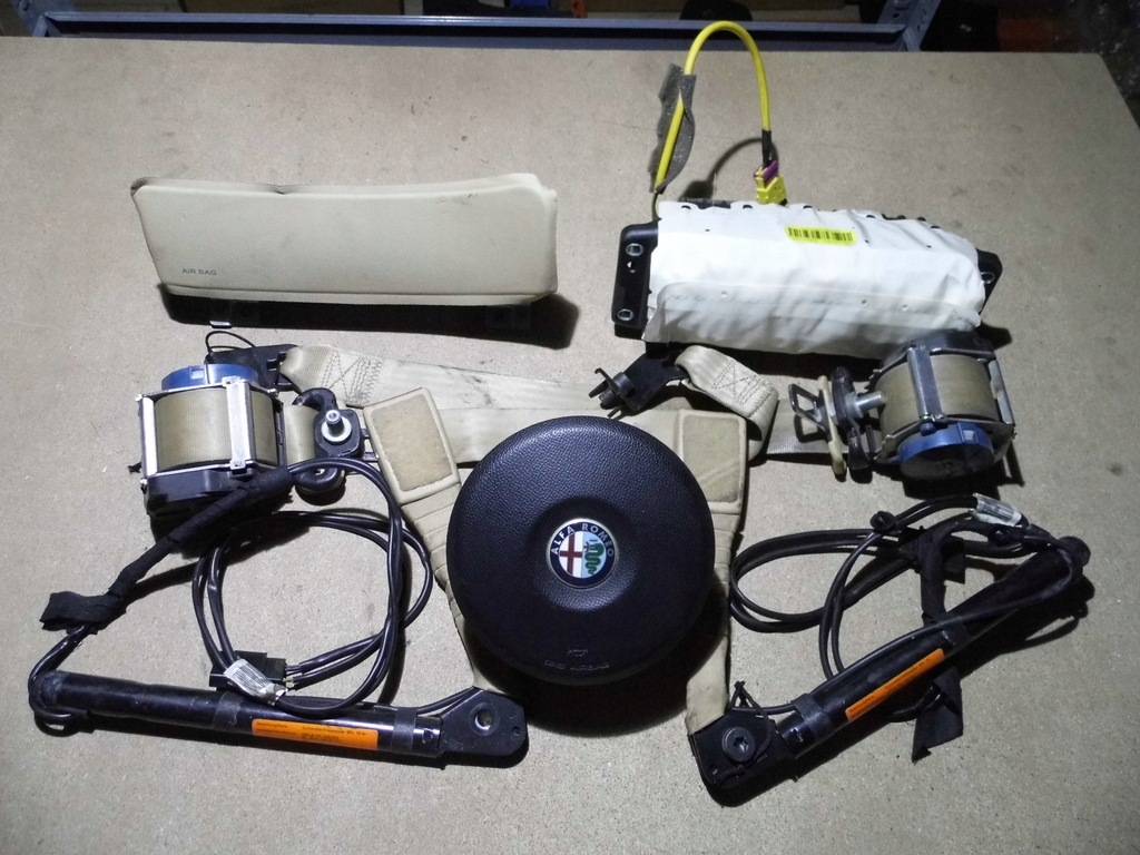 фото №1, Alfa romeo 159 подушки безопасности подушка безопасности ремни