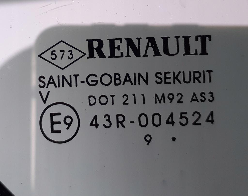 фото №3, Стекло кузовная правая renault grand modus lift