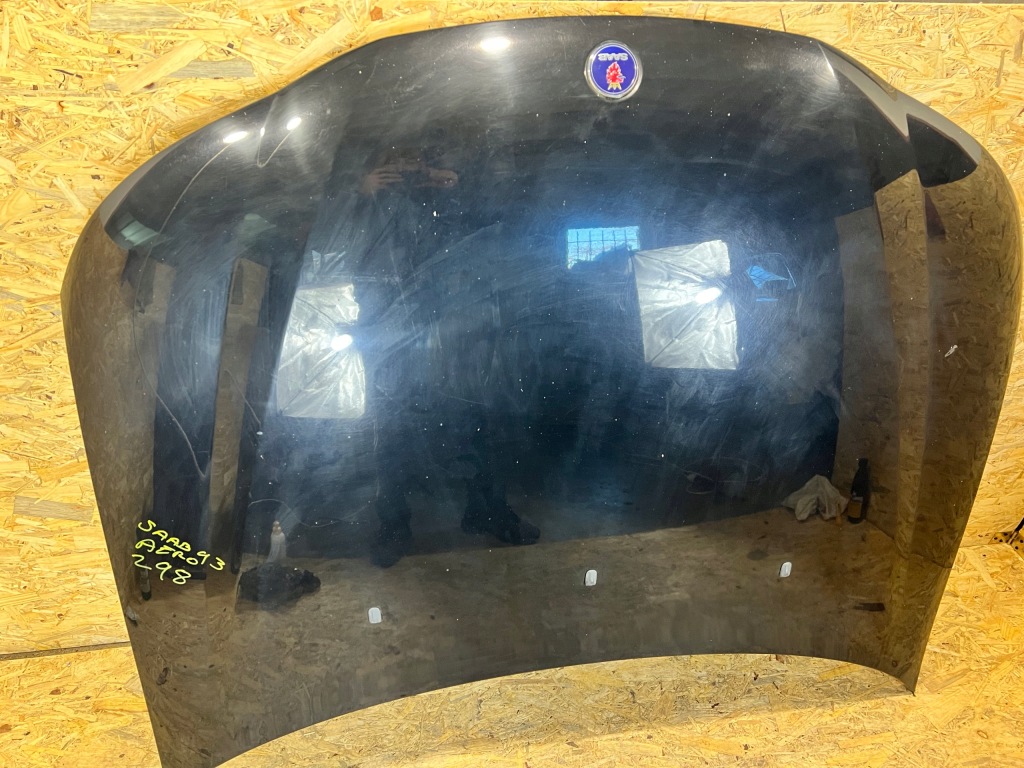 фото №7, Капот крышка двигателя saab 93 aero код лакокрасочного покрытия: 298