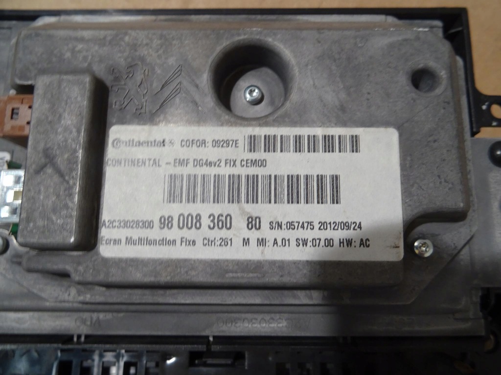 фото №7, Citroen c4 ii ds4 радио навигация 9808376880