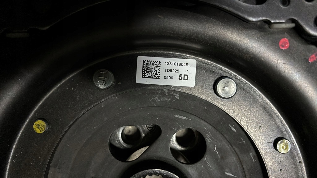 фото №7, Колесо сцепление двухмассовый renault kadjar captur ii 1.3 tce 123101804r