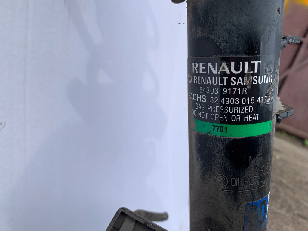 фото №8, Амортизационная стойка поворотный кулак левая 543039171r renault koleos