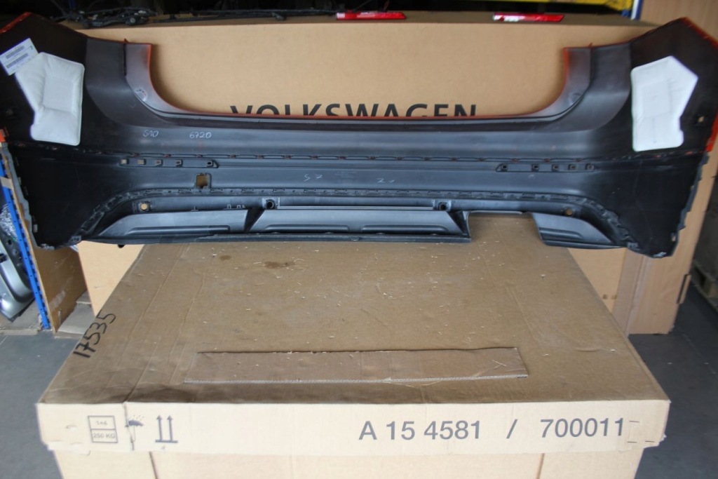 фото №12, Бампер задняя vw tiguan 15+ hebanero orange