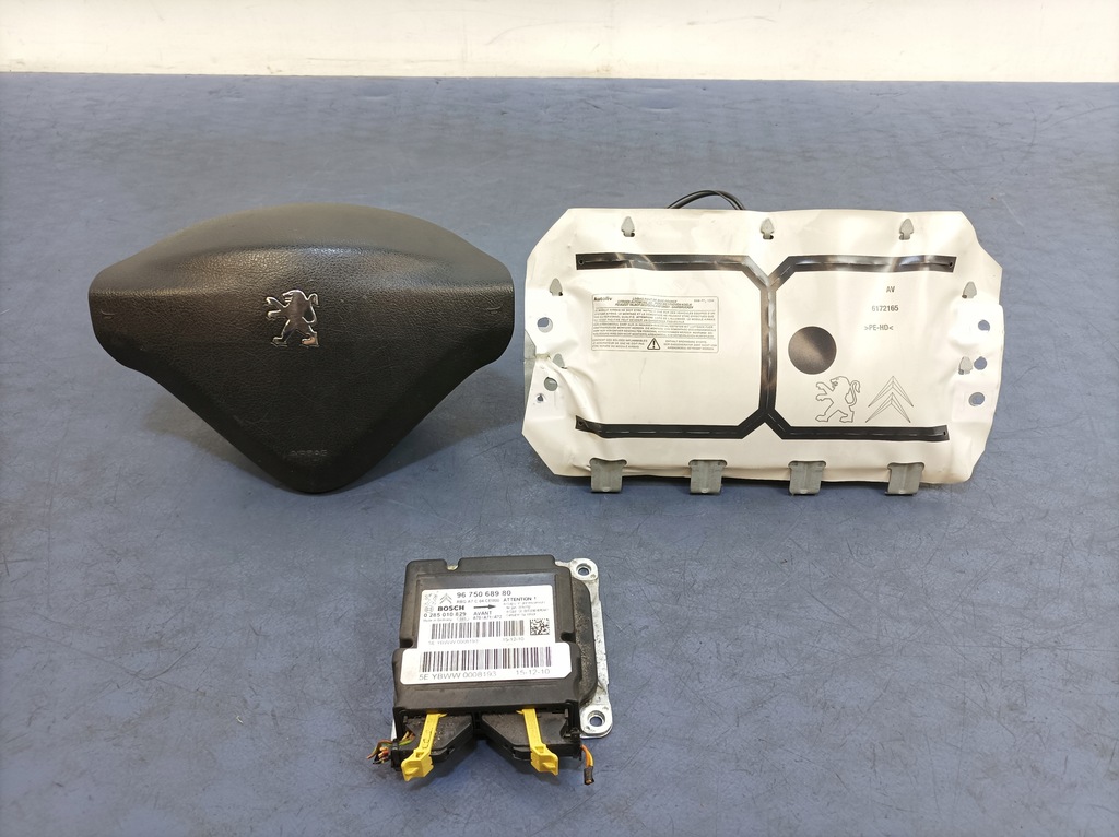 фото №13, Peugeot 207 i fl приборная панель приборная подушки безопасности датчик