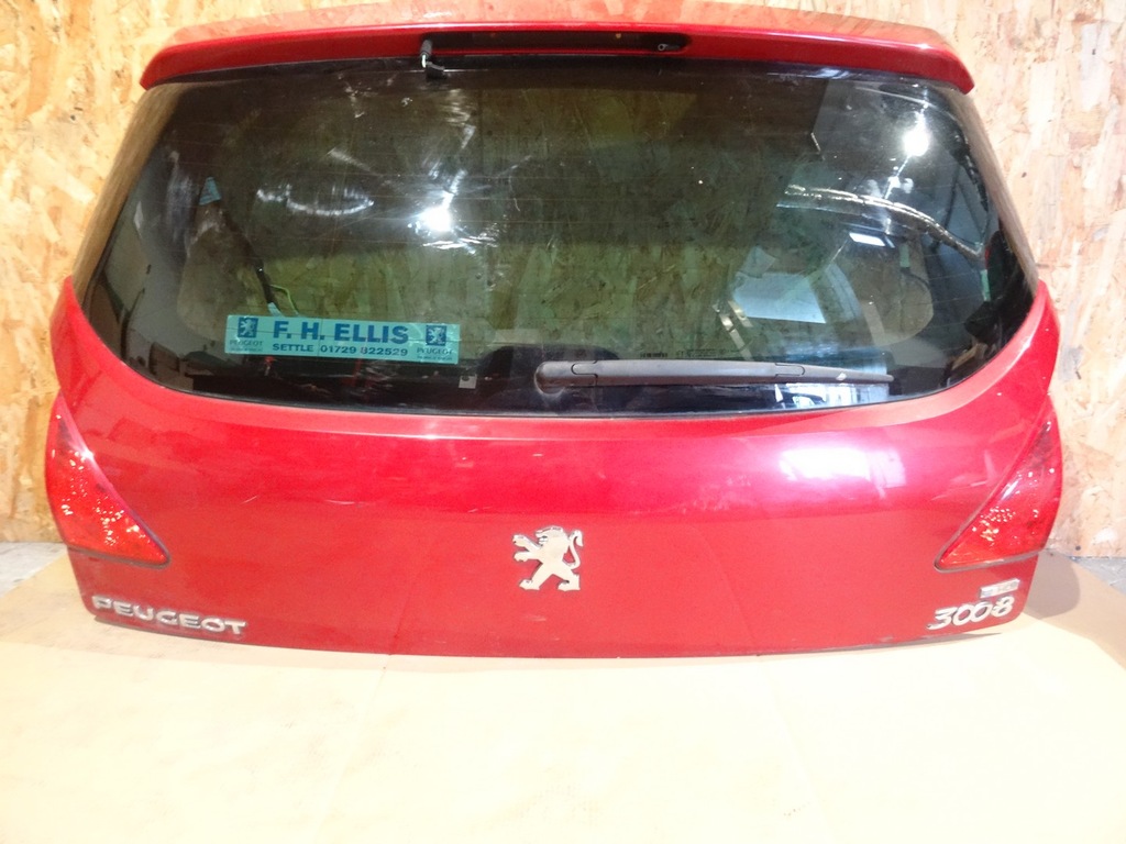 фото №1, Peugeot 3008 кришка багажника задня lkrd