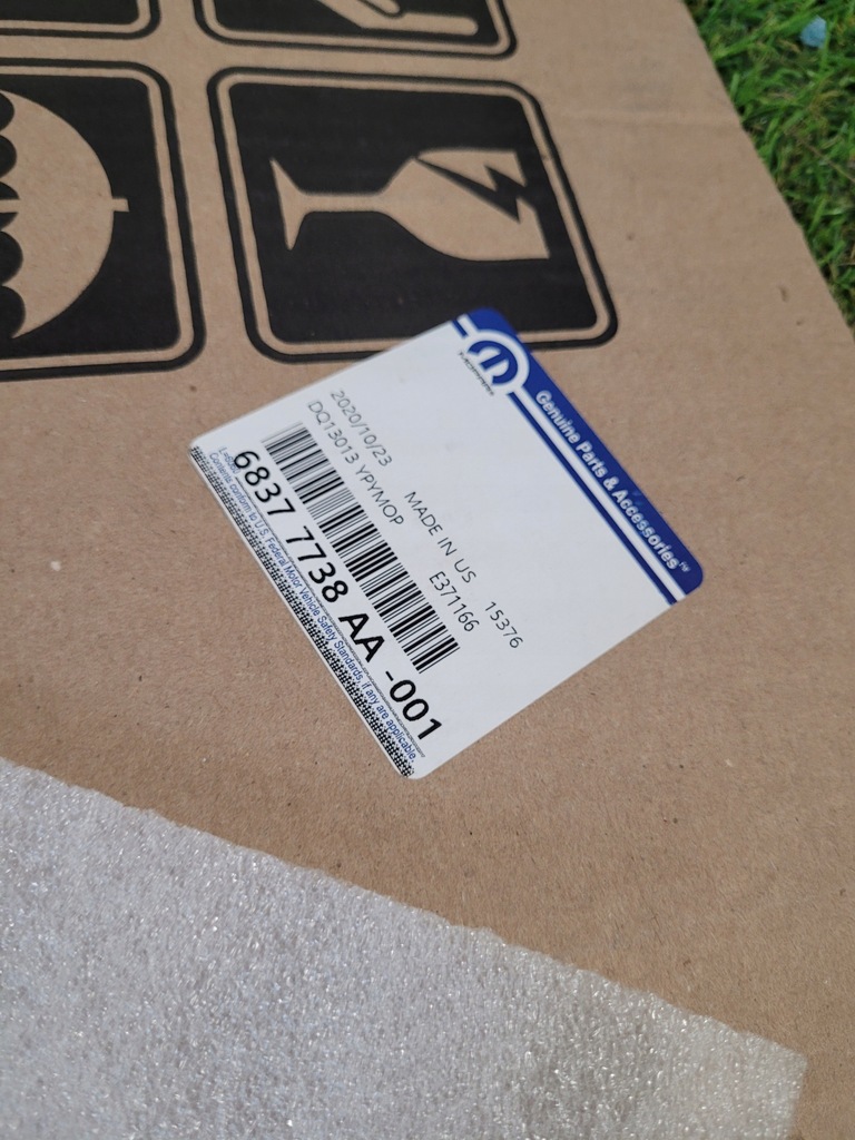 фото №6, Jeep cherokee kl стекло кузовная правая nowa оригинальный номер