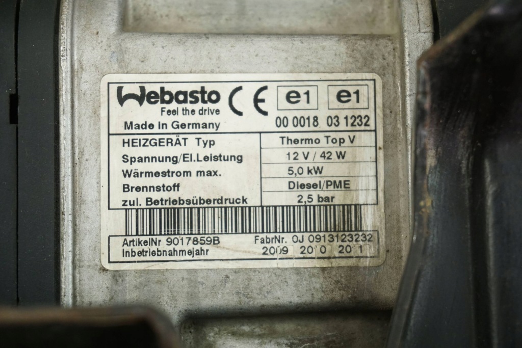 фото №9, Обігрівач стояночний webasto vw touran i 1k0815005jt 9017859b