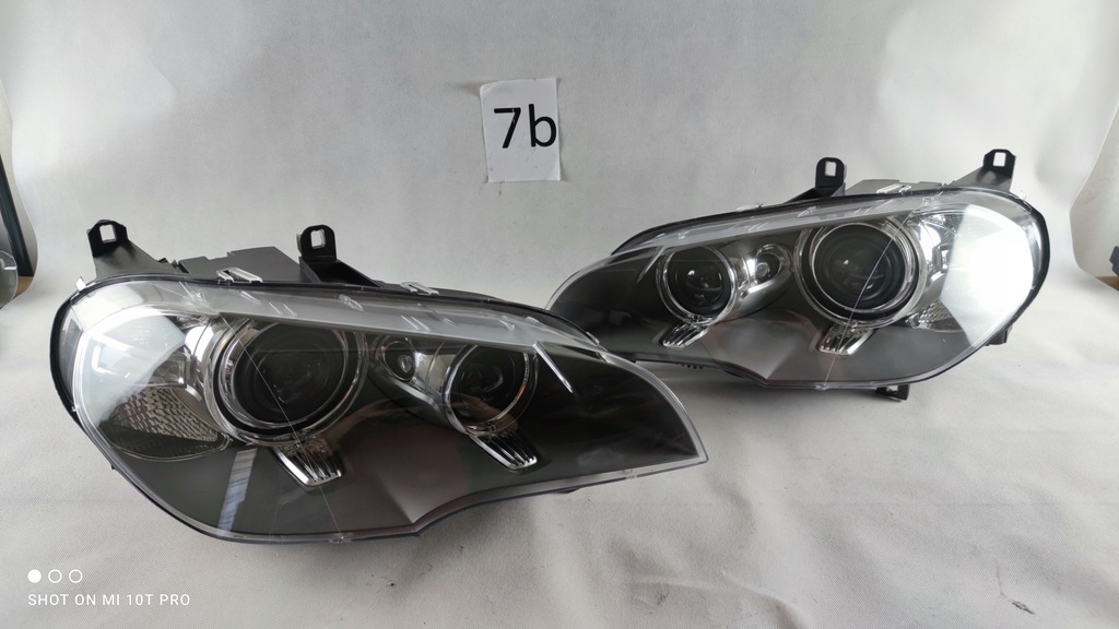 фото №1, Bmw x5 e70 lift lci ксенон led некорректируемый левый правый фара лампа