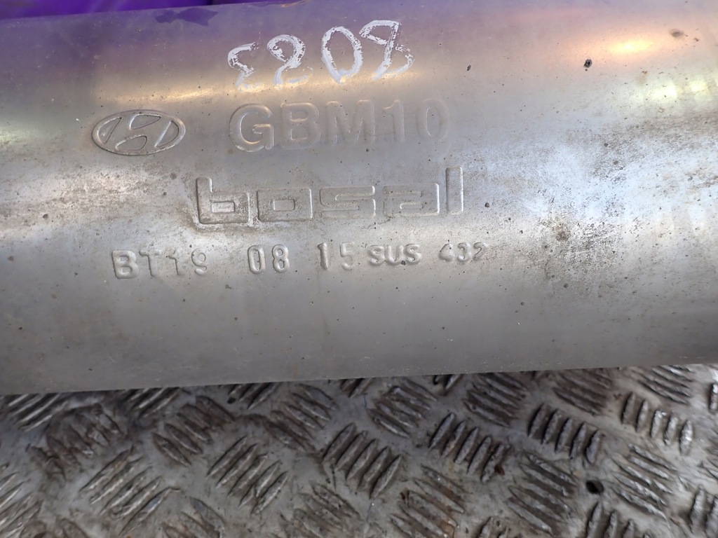 фото №4, Hyundai i20 ii 1,2 g4la 83km hb 5d гасник кінцевий wydach gmb10