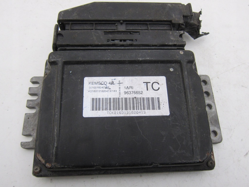 фото №1, Бортовий комп'ютер 96376652 s010016040a5 tc 1ari aveo kalos