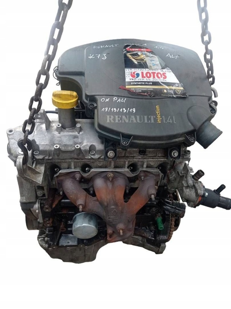 фото №9, Двигун k7ja700 renault thalia 1.4 kat