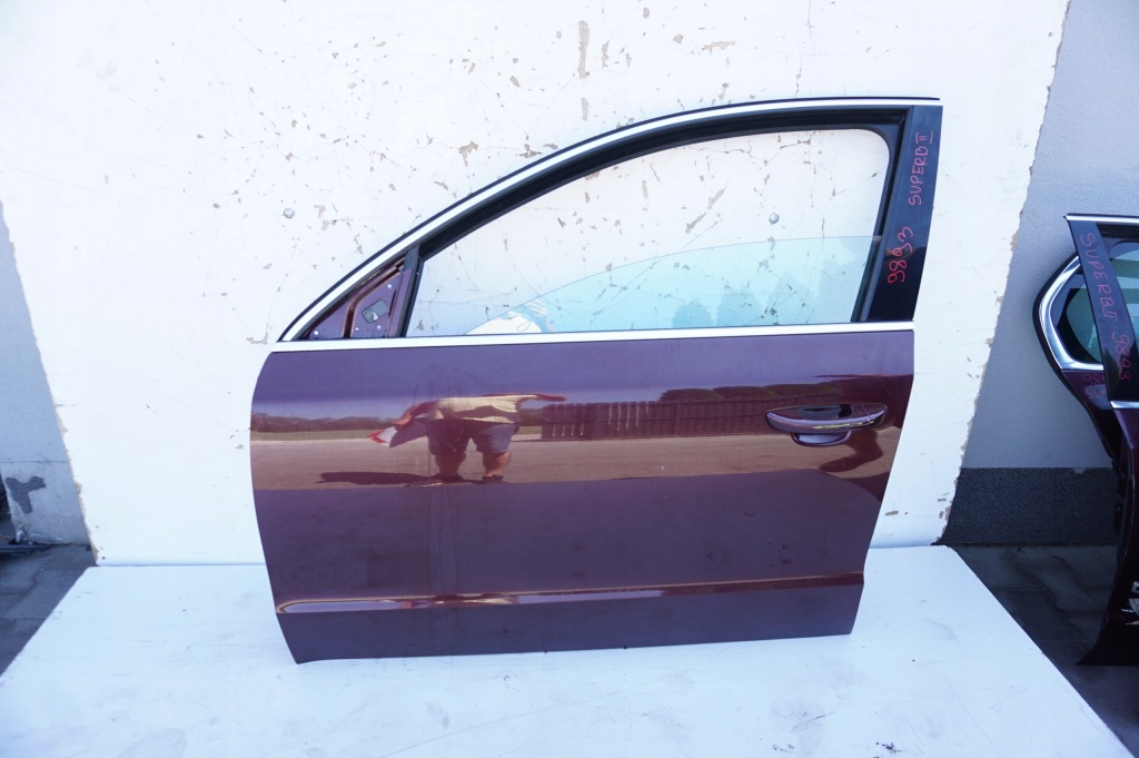 фото №1, Двері лівий перед skoda superb ii 9893