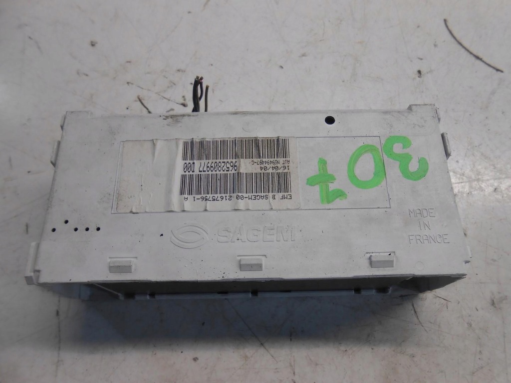 фото №2, Дисплей радио peugeot 307 9652809977 #