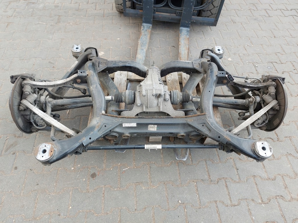 фото №1, Cayenne ii 7p5 подвеска задние подрамник