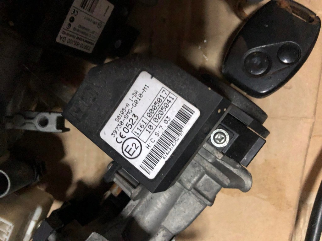 фото №1, Замок запалювання honda civic ufo viii 39730-smg-g010-m1