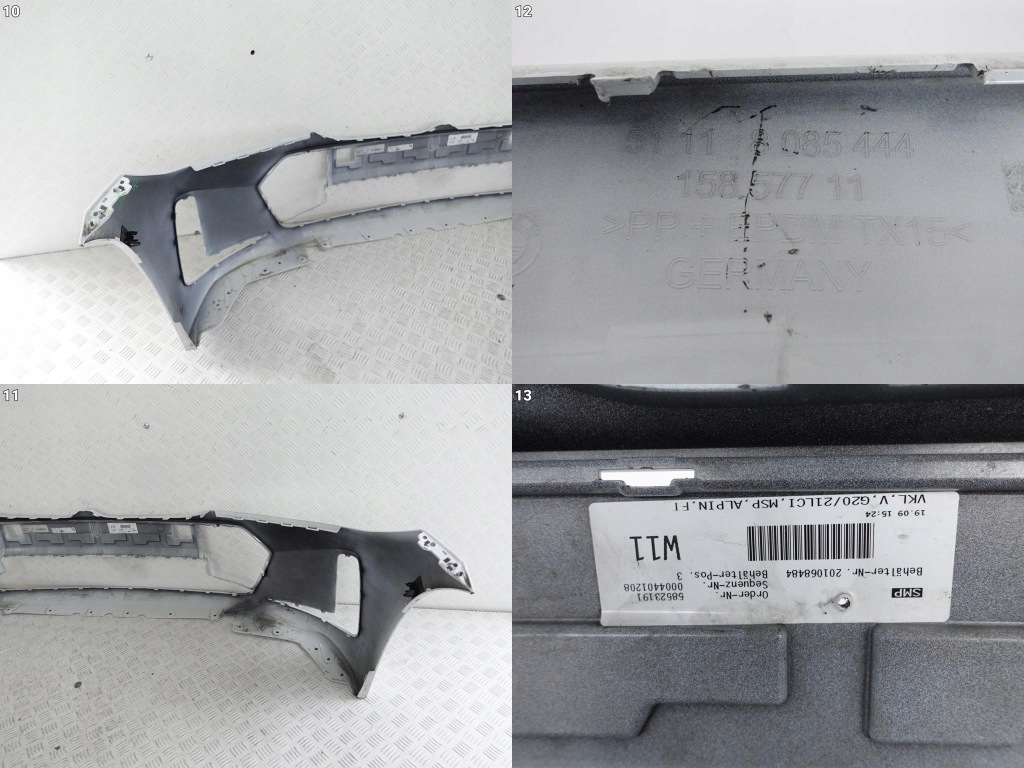 фото №11, Bmw 3 g20 g21 lci lift m-pakiet 22- бампер pdc