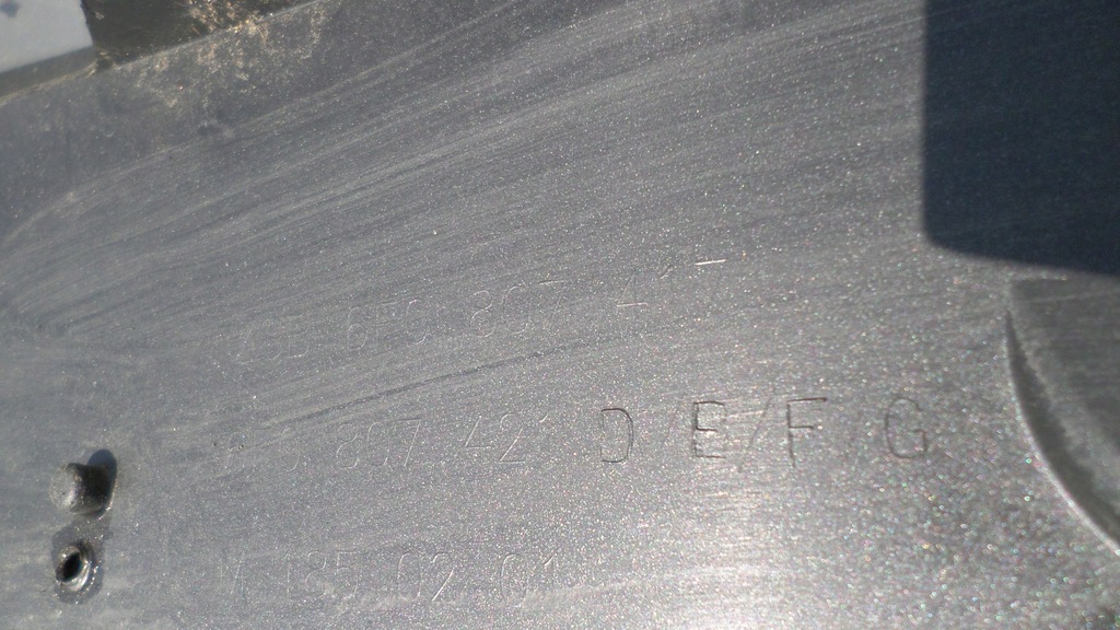 фото №6, Бампер seat ibiza v задня 6f0807421