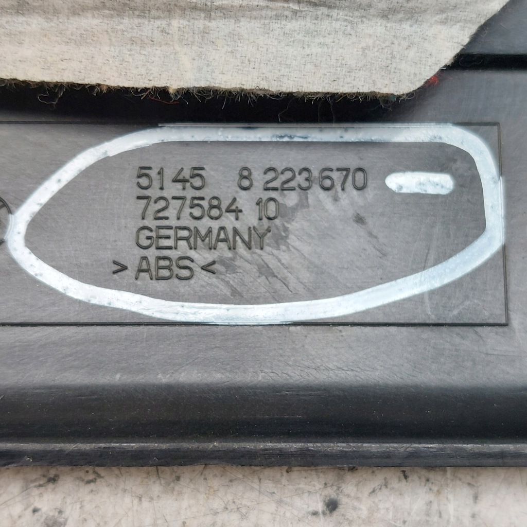 фото №10, Bmw 7 e65 защита накладка панели + защита бардачка