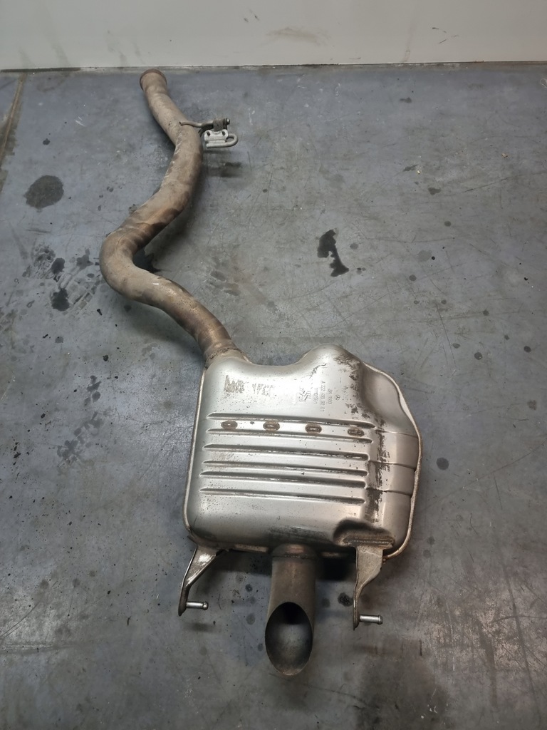 фото №1, Mercedes w222 lift гаситель выхлоп