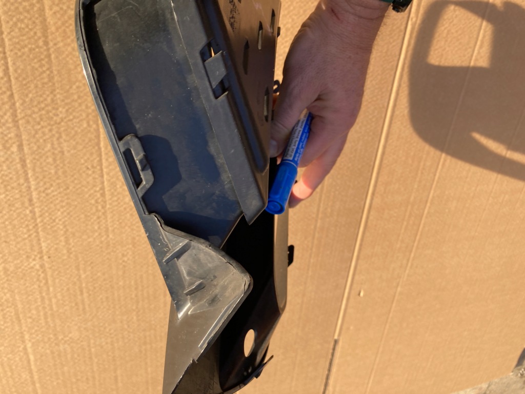 Купити Bmw x3 g01 5111773828-10 набір решітка бампера права