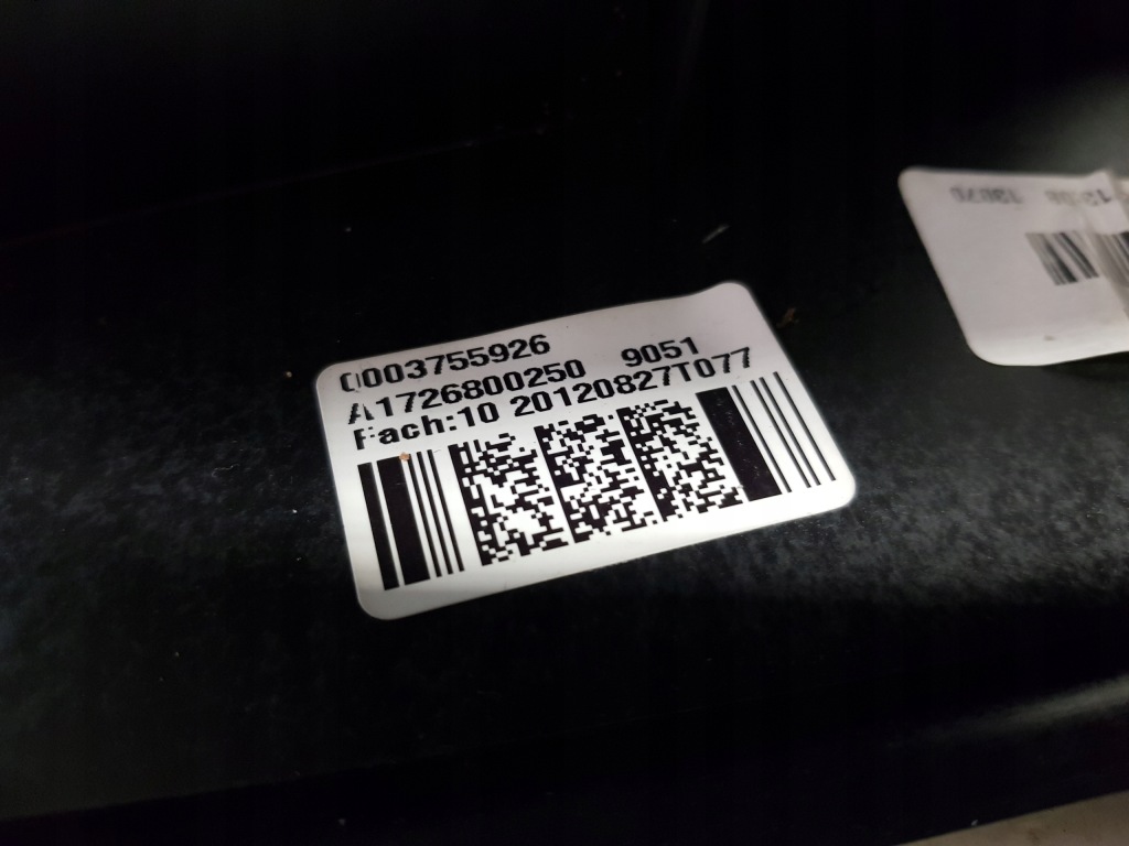 фото №11, Туннель средний подлокотник mercedes slk slc r172 w172