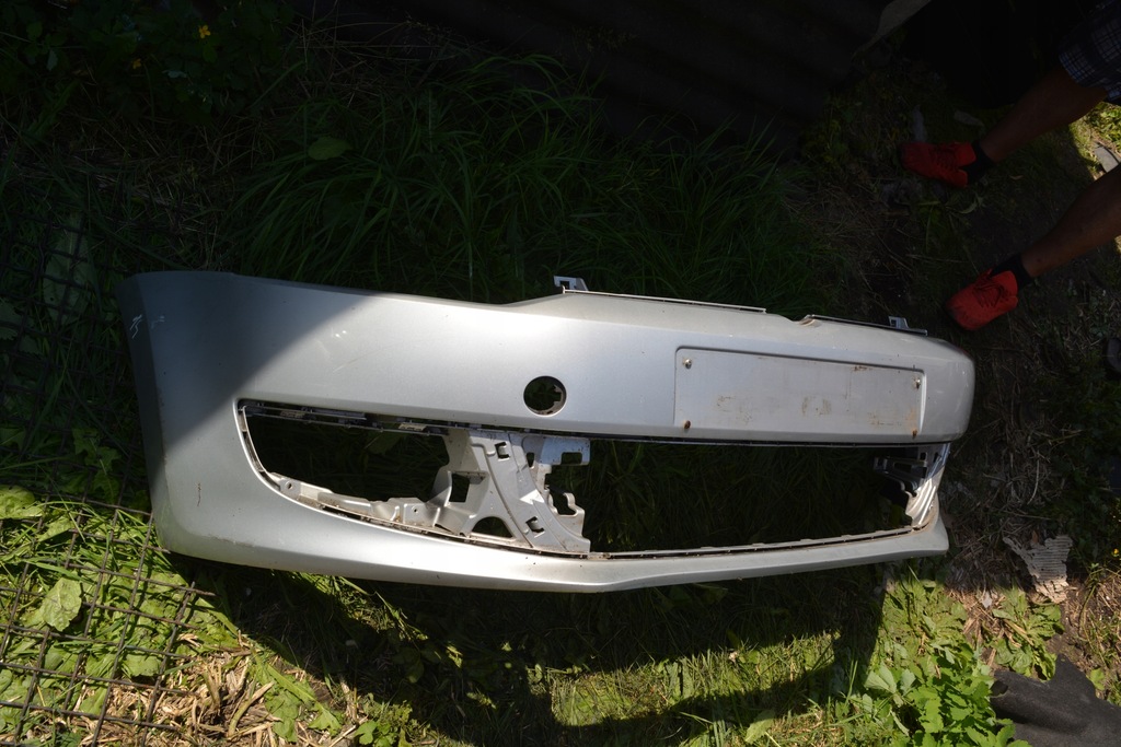 фото №15, Бампер перед передний vw polo v 6r 09-14 омыватель