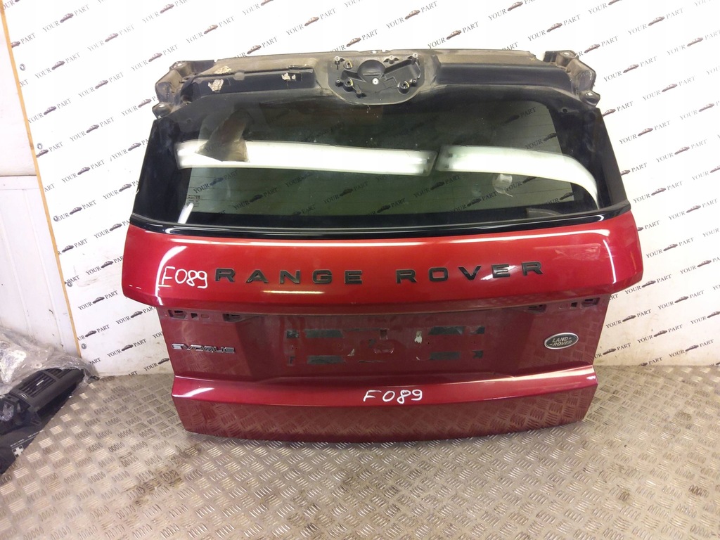 фото №1, Land rover range rover evoque l538 2013 задня кришка багажника багажника