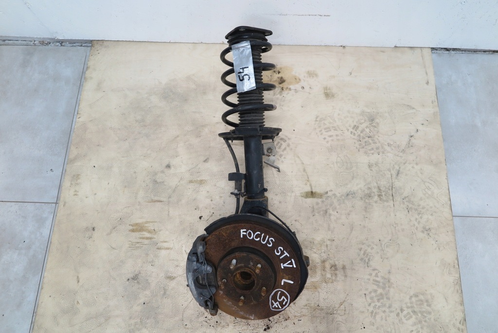 фото №1, Амортизационная стойка амортизатор поворотный кулак левый перед ford focus mk3