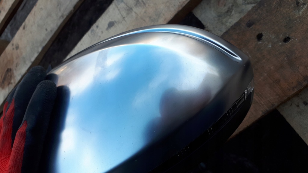 фото №11, S6 c7 4g зеркало левая левый перед ассистент хром