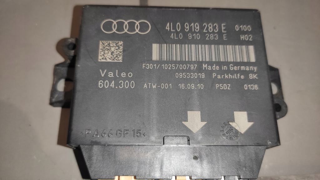 фото №8, Audi q7 4l модуль паркування блок керування датчиків pdc