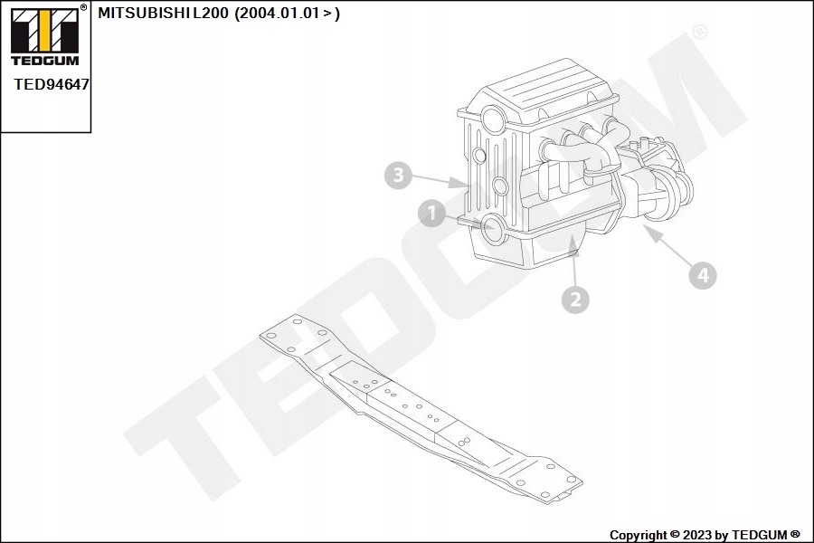 фото №6, Tedgum ted94647 подушка двигателя