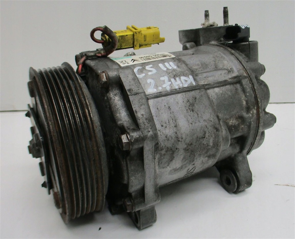 фото №13, Компресор кондиціонер citroen c5 iii 2.7 hdi 9660555580