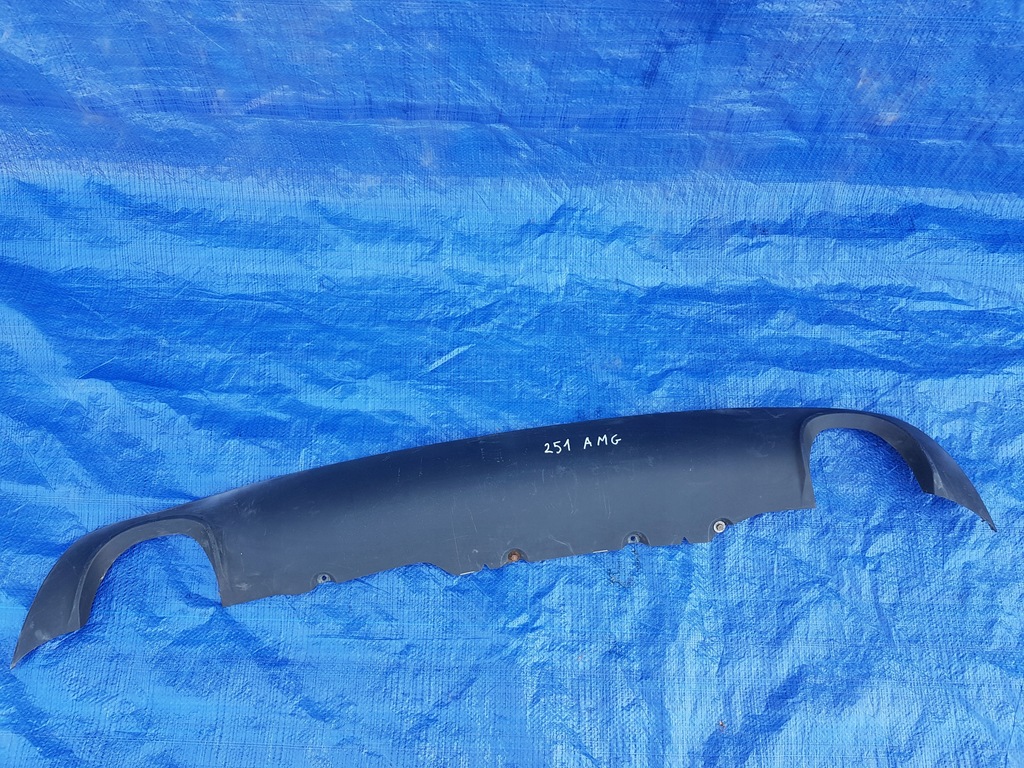 фото №1, Бампер накладка диффузор задняя mercedes w251 amg