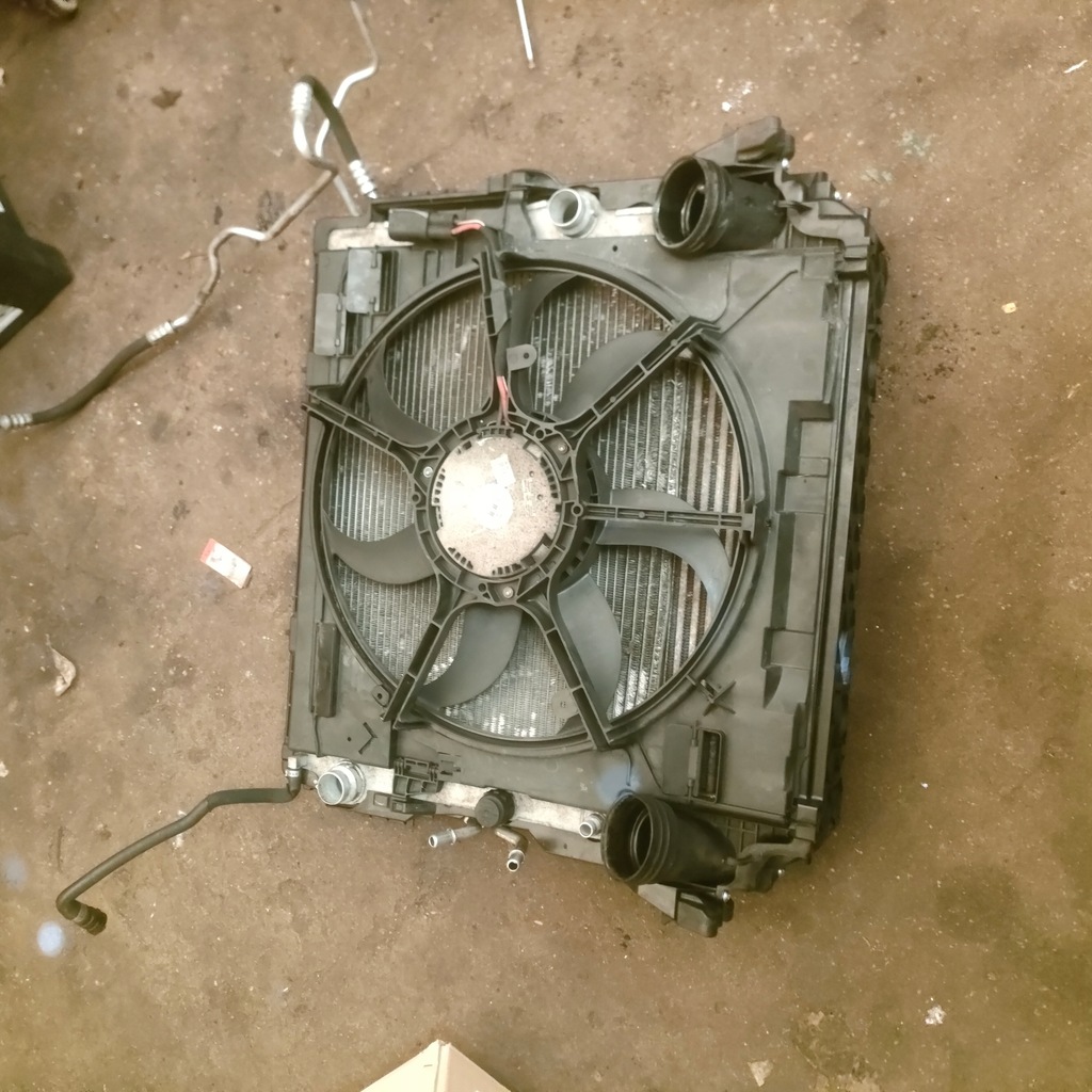 фото №8, Bmw e70 x5 e71 x6 радиатор вентилятор kpl. 40d n57 306km 3.0d