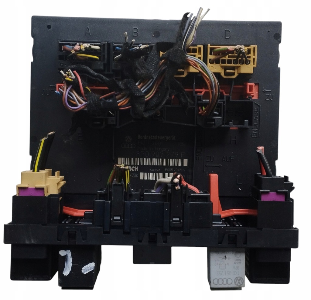 Купити Модуль блок керування блок управління бортовою мережею audi a3 8p 8p0907279f