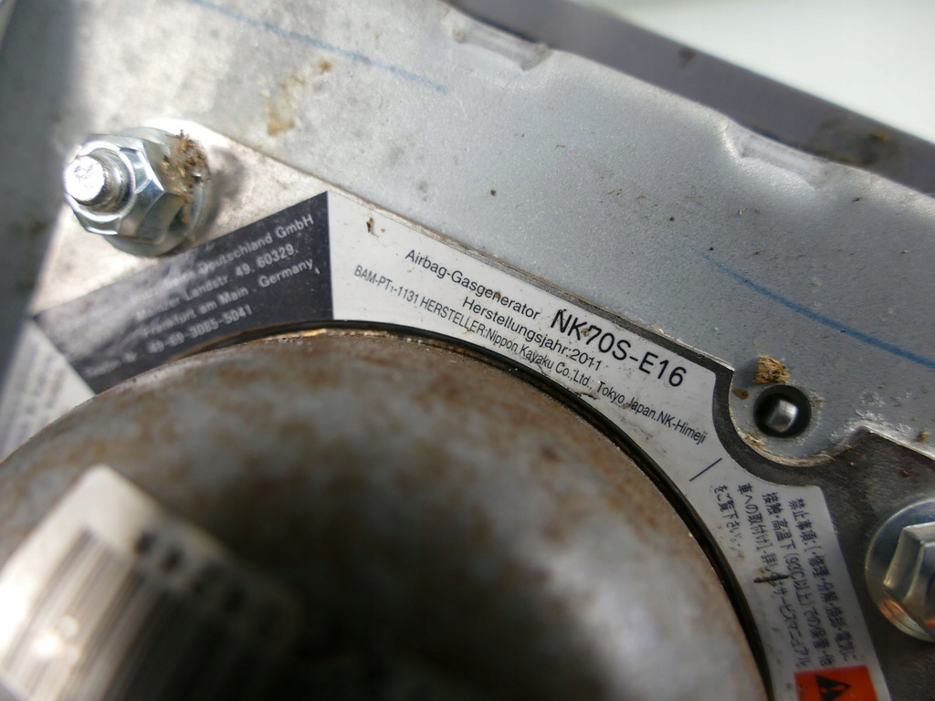 фото №12, Isuzu grafter n35 подушка повітряна пасажира n75