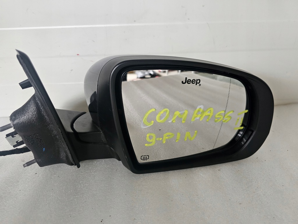 фото №1, Дзеркало праве jeep compass ii 9 pin