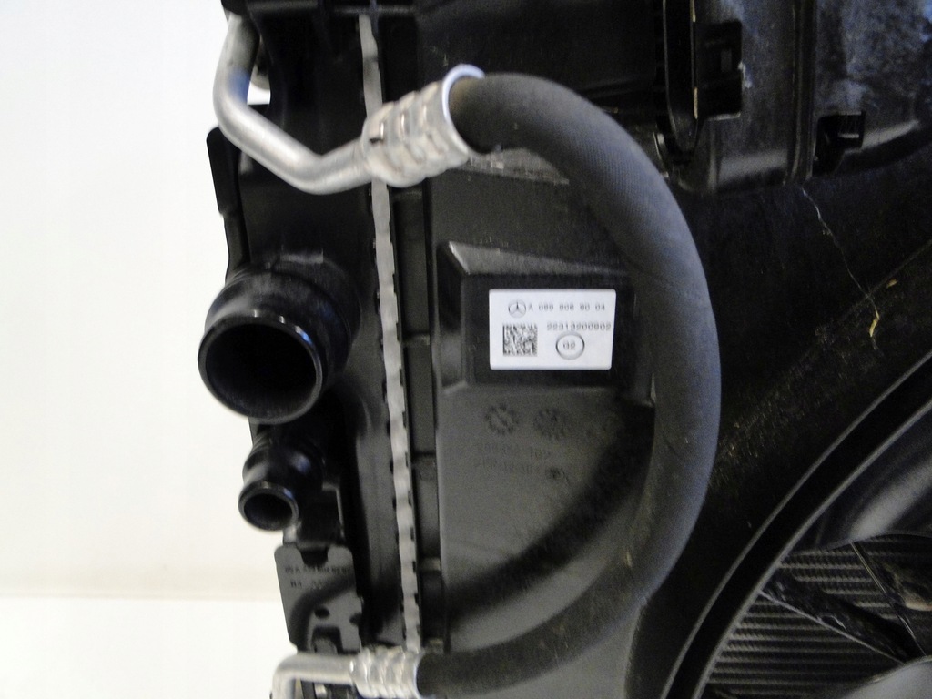 фото №8, Mercedes комплект радиатор вентилятор woda кондиционер nt glc 254 x254 hybrid