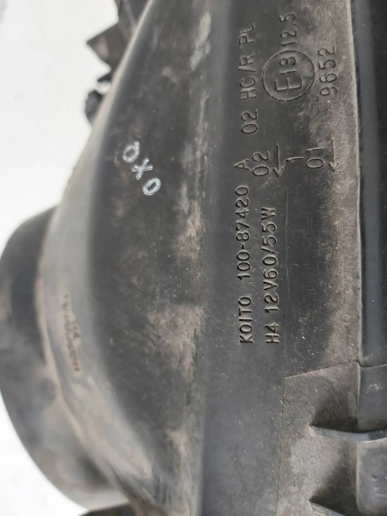 фото №6, Mitsubishi pajero iii лампа права перед 100-87420 оригінал