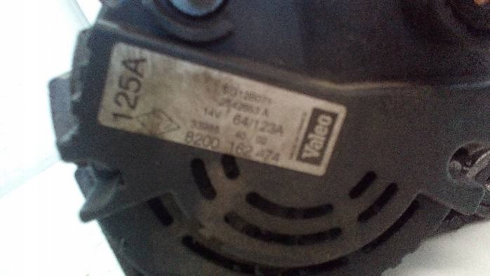 Генератор renault laguna 2 1,9 dci 8200162474 в Украине