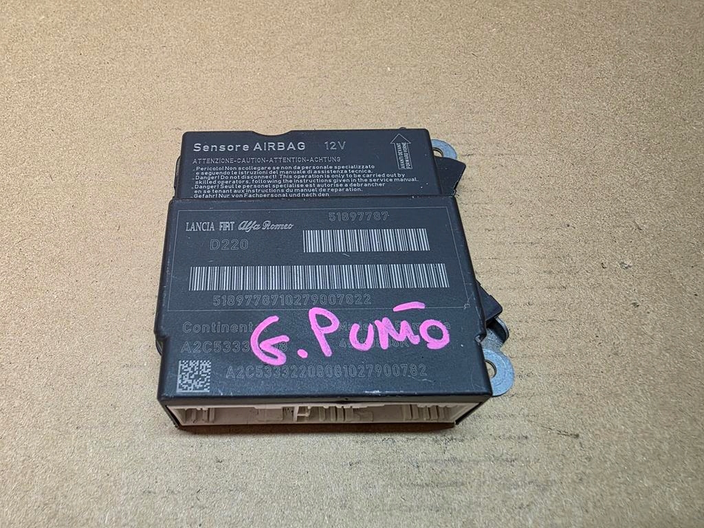 фото №1, Модуль подушек подушка безопасности fiat punto evo 51897787 r1