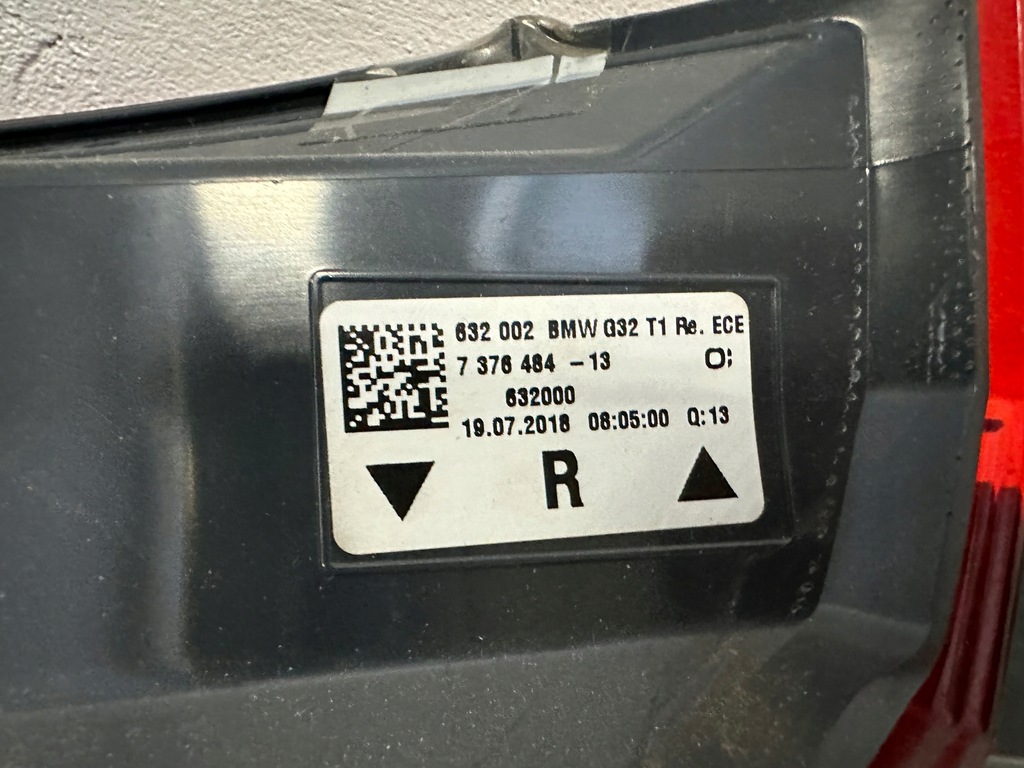 фото №8, Bmw 6 gt g32 лампи задня led europa