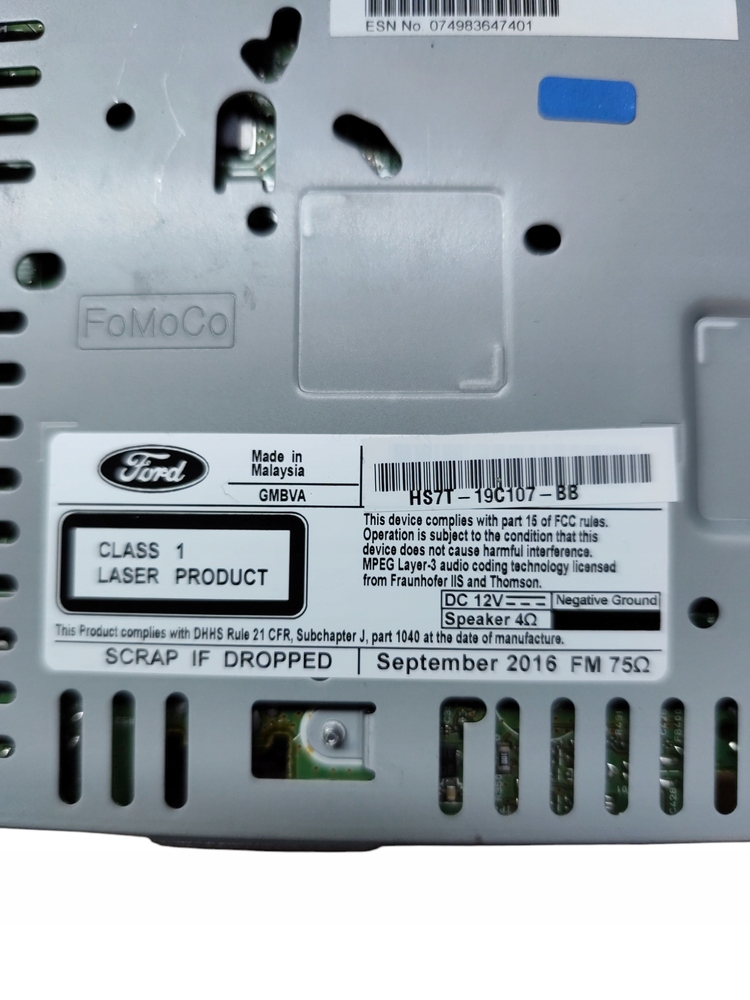 фото №6, Радио считыватель cd ford fusion lift