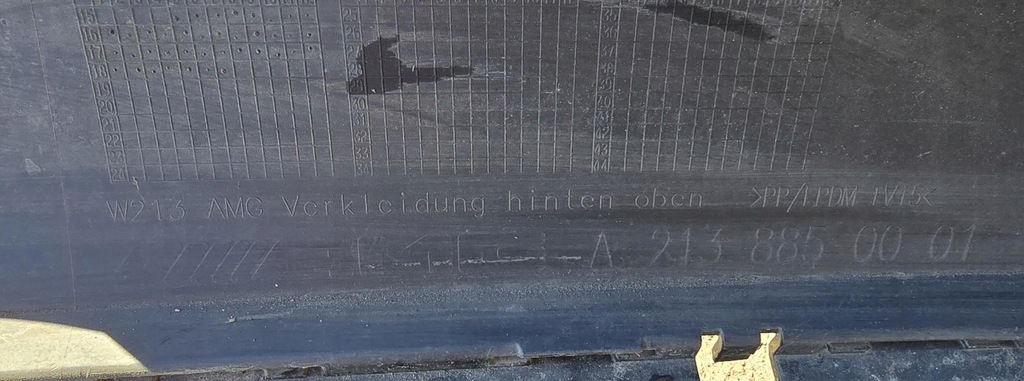 фото №16, Бампер задний задняя mercedes w213 sedan amg набор przed lift a2138850001