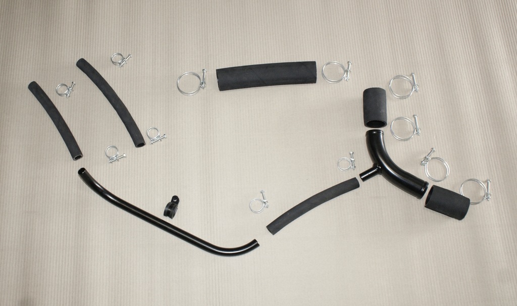 фото №7, Труби i шланги системи охолодження fso warszawa gaz pobieda m20– pełen комплект