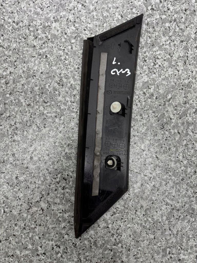 фото №7, Молдинг стойка левый задняя mazda cx3 cx-3 2015-2020 d10e 50n51