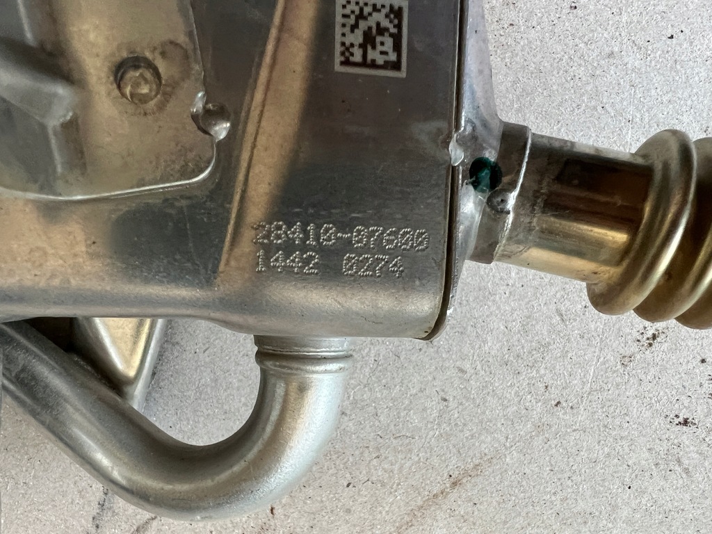 фото №5, Hyundai kona 17- 1.0 t-gdi g3le клапан egr радіатор вихлопних газів